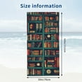 thumbnail image 3 of PHYHOO Retro Bookshelf Oversized Quick Dry Microfiber Beach Towel Library Book Shelf Lightweight Sand Free Towel Super Soft &amp; Absorbent for Travel Swimming Sports 30x60in, 3 of 8