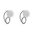 thumbnail image 3 of Inteprter RGB LED Pool Light Underwater Night Pool Wall-Mounted SPA Swimming Lamp 2piezas Blanco 12W, 3 of 6