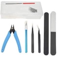 thumbnail image 1 of Kit de herramientas profesionales para modelismo Gundam de 8 piezas, herramientas básicas para modelismo, juego de manualidades, kit de herramientas de construcción para pasatiempos, reparación y, 1 of 5