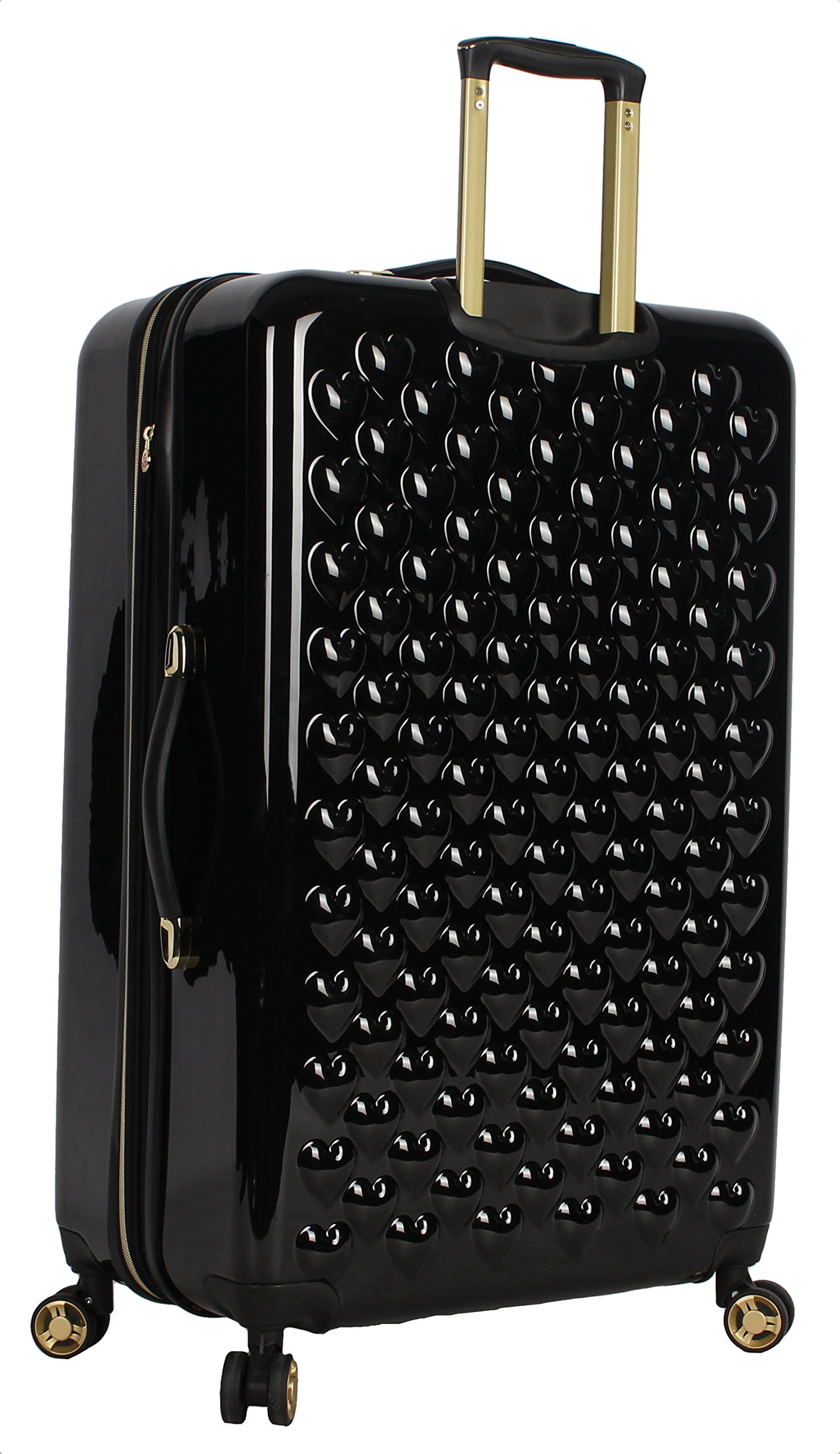 Betsey Johnson Designer 30 inch Checked Luggage - Durable