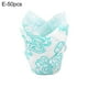 thumbnail image 1 of 50pcs Muffin Cup Tulip Flower Shape Diy Oil-proof Paper Heat-resistance Cupcake Liner Baking AssistantE, 1 of 5