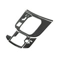thumbnail image 1 of Cubierta del panel de control central del cambio de marchas Unique Bargains para Mazda CX-9 2016-2023, etiqueta del panel de control del cambio antiarañazos de fibra de carbono negra, cobertura total, 1 of 6