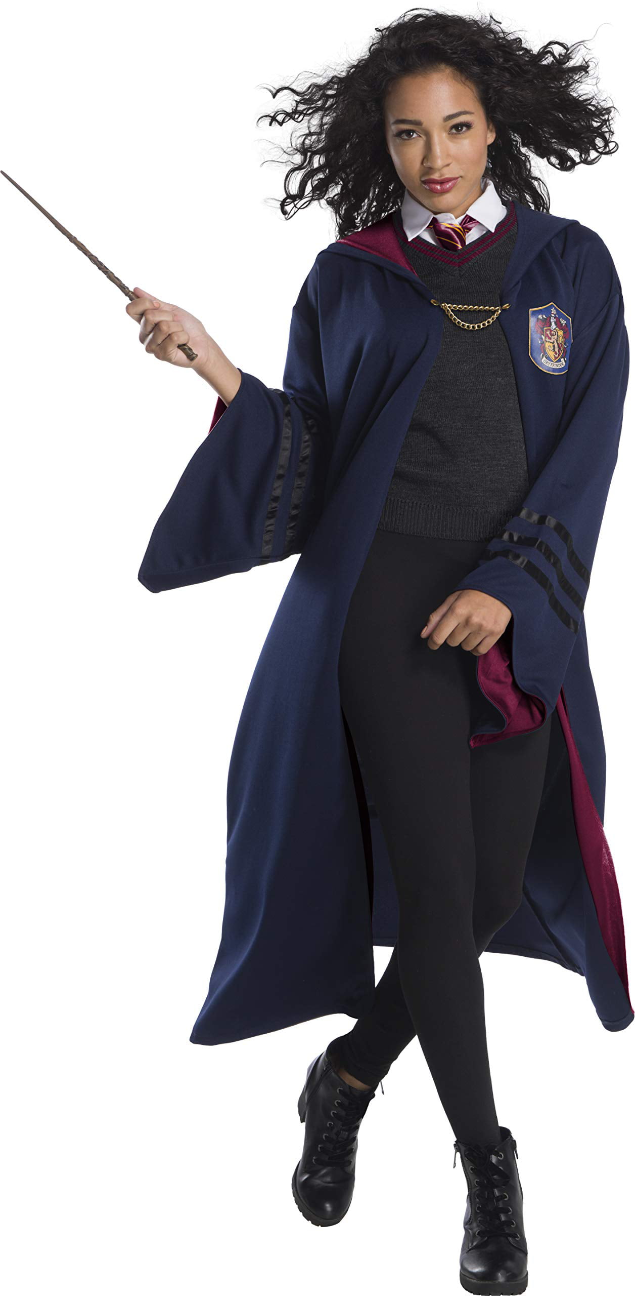 Funidelia  Harry Potter Costume for men and women Wizards, Gryffindor,  Hogwarts - Costume for adults, accessory fancy dress & props for Halloween,  carnival & parties - Size M - Black 