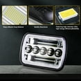 thumbnail image 2 of Pair 5x7 7x6 inch LED Car Headlights Hi-Lo Beam DRL, 2 of 7