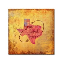 Trademark Fine Art 'Sweet Texas' Canvas Art by Art Licensing Studio
