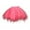 Pink, variant on Women Pleated Gauze Short Skirt Adult Tutu Dancing Skirt Vacation Holiday Female Dailywear