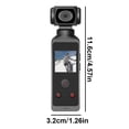 thumbnail image 3 of Cámara Acción 4K Ultra HD 270 Vlog Rotatable Mini Sports Cam Impermeable, 3 of 9