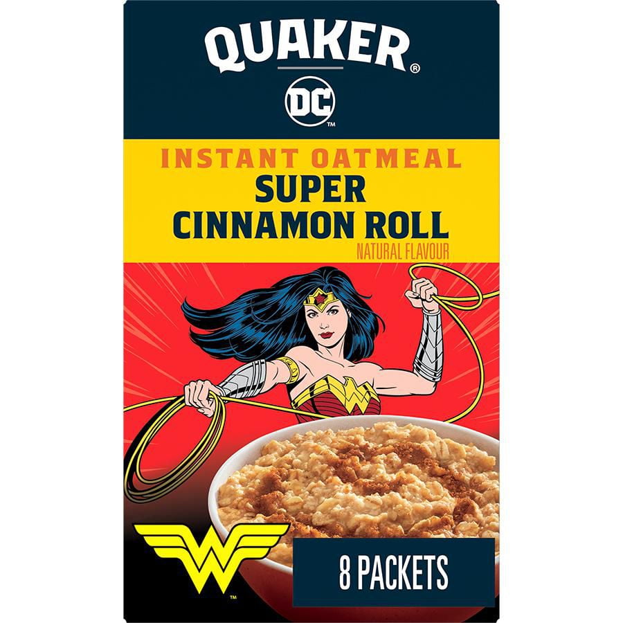 Quaker Instant Oats Hot Cereal Cinnamon Swirl