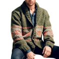 thumbnail image 4 of Aayomet Long Sweater Cardigan Men Men Long Sleeve Turtleneck Knit Sweater Asymmetric Hem Oversized Fall Winter Sweaters Casual Pullover Jumper,A S, 4 of 5