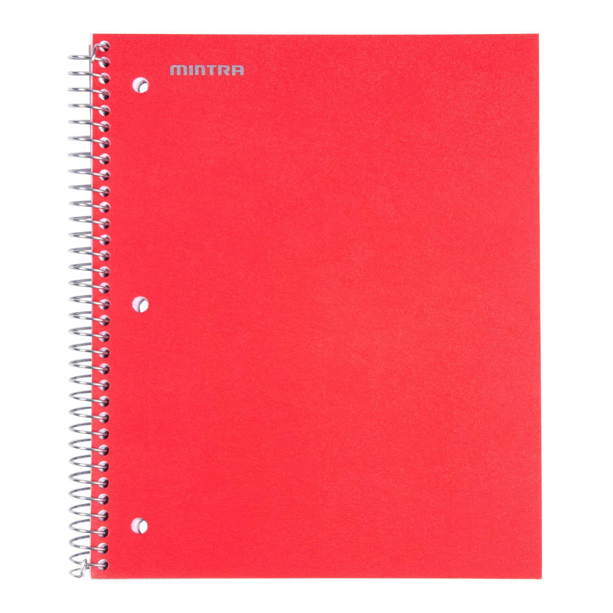 Spiral Durable Notebooks - 3 Subject ( 3 Pack )