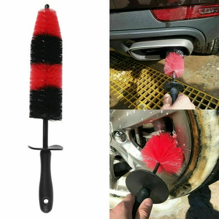

Car Alloy Wheel Cleaning Brush Tool Tire Washing Clean Soft Bristle Cleaner US