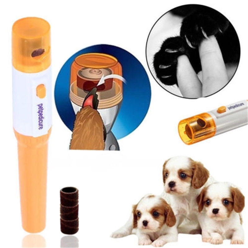 Hot Durable Pet Dog Puppy Cat Electric Toe Nail Grooming Grinder