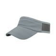 thumbnail image 2 of Unisex Performance Running Sun Visor Quick Drying Lightweight Sport Open Top Hat for Summer Athletic Tennis Golf Workouts, Dark Gray, 2 of 4