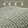 thumbnail image 7 of SIXHOME Non-Slip Kitchen Rug, Washable 17"x30" Kitchen Floor Mat, Half Circle Design for Sink, Laundry, Sage, 7 of 7