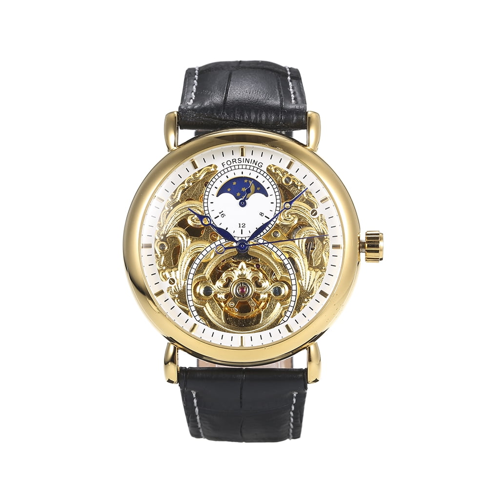 Forsining Men Fashion Luxury Hollow Watch Classic Charm Automatic Mechanical Wrist Watch