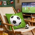 thumbnail image 6 of YiJuHui Soccer Sports Throw Pillow Cover Decorative Cushion Polyester Soft Washable for Sofa Bedroom Game Room Man Cave Fan Gift, 6 of 6