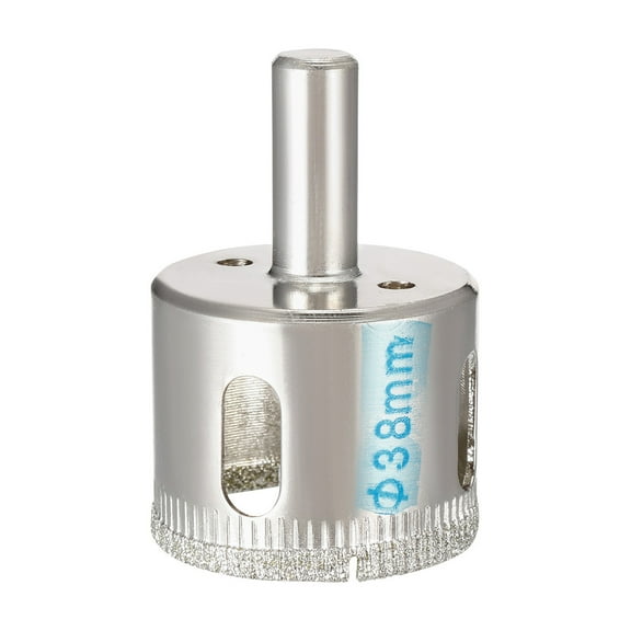 38mm Diamond Particles Coating Tip Hole Saw Drill Bit for Glass
