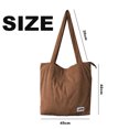 thumbnail image 2 of Bolso de mano con cremallera Bolso de mano para mujer Bolso de lona Bolso de hombro Bolso bandolera Bolso bandolera Bolso de mano para mujer, 2 of 5