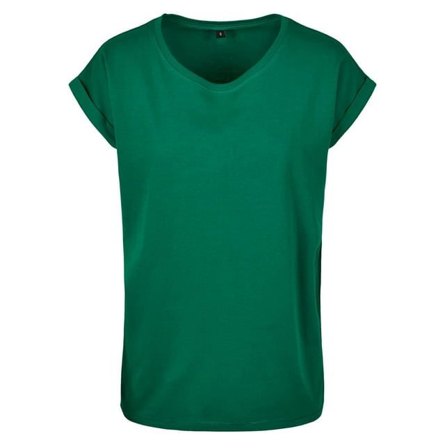 Build Your Brand T-Shirt à Épaules Étendues pour Femmes