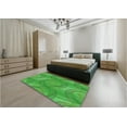 thumbnail image 4 of Ahgly Company Indoor Rectangle Patterned Neon Green Area Rugs, 4' x 6', 4 of 6