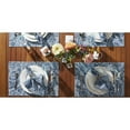 thumbnail image 2 of DII Blue Paisley Print Outdoor Placemat Set/6, 2 of 6