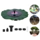 thumbnail image 5 of Bomba de fuente, fuente de energía solar, kit de fuente de estanque de 7 V, fuente solar de diseño aerodinámico, 5 of 12