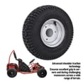 thumbnail image 4 of 13x5.00-6 Wheel Tire, Wheel Tire with Rim Rubber Antislip Strong Ply Structure  for Go Kart for Mini Bike, 4 of 7