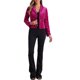 thumbnail image 2 of BLAZER METÁLICO DE VELVET CON ESTRELLAS PARA MUJERES, IMPRESO, DE UNA SOLA BOTÓN, CROP, OFICINA, TAMAÑO XL, ROJO ROSA-ESTRELLA, 2 of 6