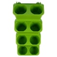 thumbnail image 1 of SHISUYAN 4pcs Self Watering Green Flower Pot Vertical Living Background Wall Planter, 1 of 8