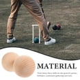 thumbnail image 4 of OULII 4 Pcs Boules de Pétanque au Design Traditionnel Boules de Pétanque pour Familles et Enfants 2,8 Po, 4 of 8