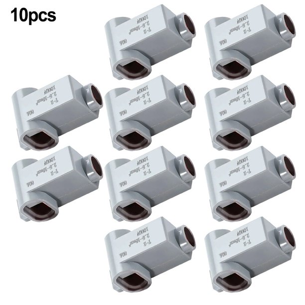 10 piezas Conectores de División Rápida de Cables Eléctricos de Alta Potencia para Empalme de Cables