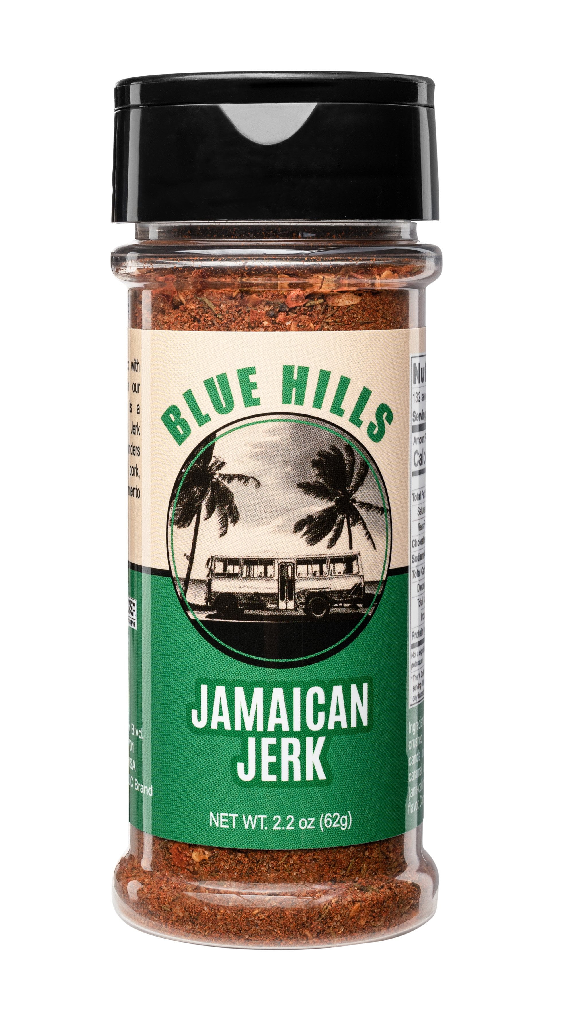 K'TORES SPICE CO Blue Hills Jamaican Jerk Seasoning Rub 5.5 OZ Jamaican Seasonings for Fish