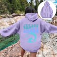 thumbnail image 2 of Wyzesi Sweatshirts à Col Rond Femmes Plus Mode Féminine Imprimé Lettre Hoodie Décontracté Pull Ample Sweatshirt à Col Rond Design Femmes Sweatshirts Plus, 2 of 6