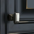 thumbnail image 5 of GlideRite 1-1/8 in. Transition Style Rectangle Cabinet Knob, Satin Pewter, Pack of 10, 5 of 5