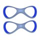 thumbnail image 4 of Aleta de fulcro para antebrazo, equipo de natación, fácil de usar, auxiliar, estilo libre, 8 palabras Gris Azul S, 4 of 9