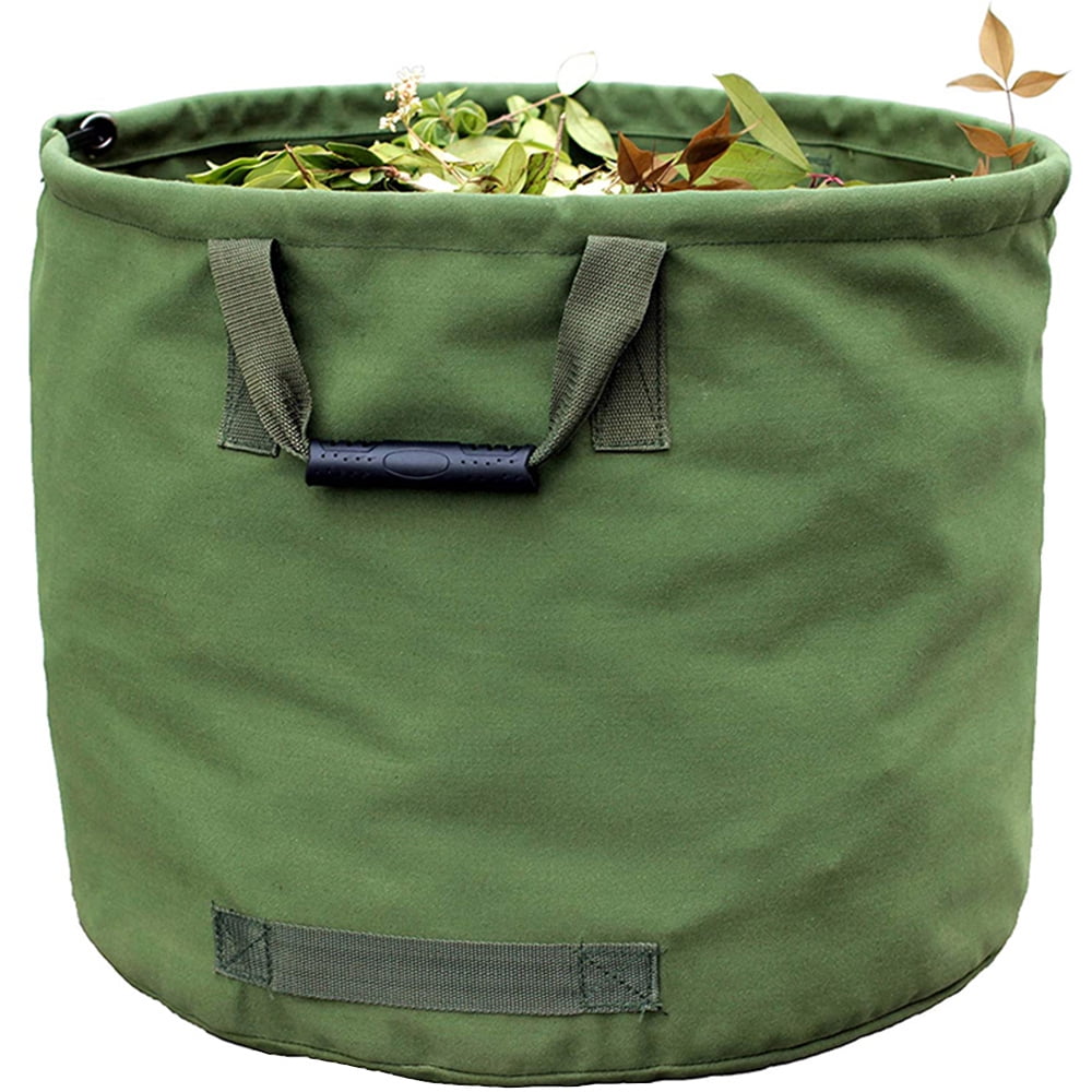 ELK Reusable Garden Leaf Waste Bag with Handles 33 Gallon Canvas