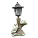 thumbnail image 3 of Estatua solar de jardín, lámpara de búho, estatuilla de regalo, figura iluminada, linterna solar, escultura de pájaro de resina para , granja,, 3 of 9