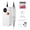 White, variant on 30000RPM Rechargeable Nail Drill Machine For Polished Exfoliation With LCD Display Low Noise Nail Drill Sander For Gel Nails ,Easy to Operate