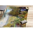 thumbnail image 3 of Claude Monet Rugs, Abstract Tree Rugs, Corner Of The Garden At Montgeron, Nature Landscape, Famous Rug,Living Room Rug,Popular Rug,Entry Rug, 3.3'x6.5' - 100x200 cm, 3 of 8