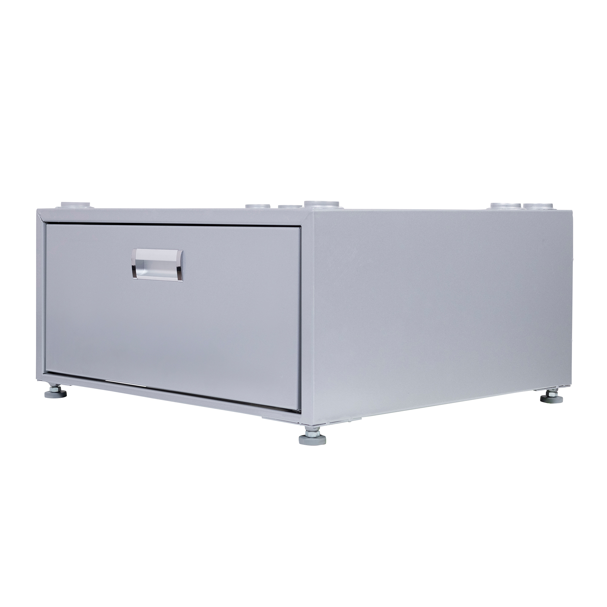 Equator 24in Laundry Pedestal 11in tall + Rollout Storage Drawer Adjustable feet