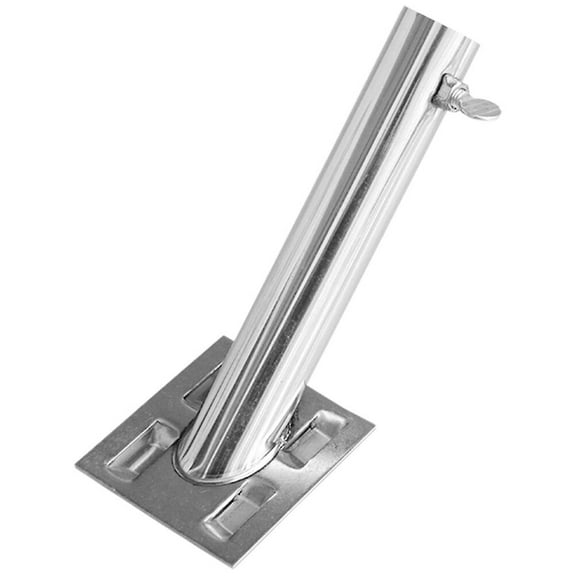 Metal Flag Pole Holder Durable Wall Mounted Flag Pole Bracket Flag Pole Holder