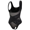Breathable Body Shaping Spandex Shaping Madam Women Body Shaper Shapewear Tummy Control Black