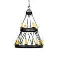 thumbnail image 7 of Meyda Tiffany 154642 Lakeshore 12 Light 36" Wide Taper Candle Style Chandelier - Rust, 7 of 7