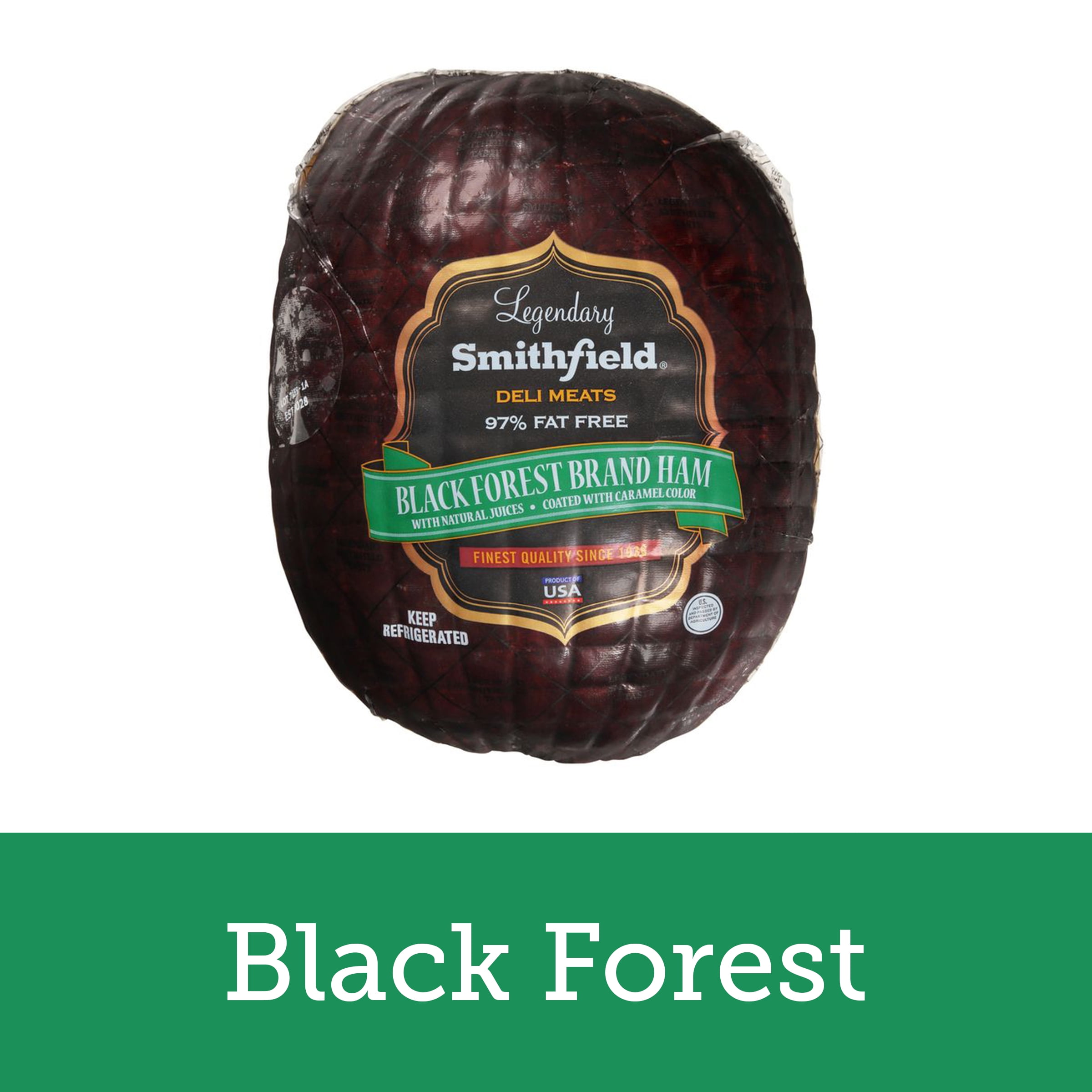 Smithfield Legendary Black Forest Brand Deli Ham, Deli Sliced