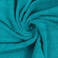 thumbnail image 5 of 8-Piece Premium Towel Set, 2 Bath Towels, 2 Hand Towels, and 4 Wash Cloths, 600 GSM 100% Ring Spun Cotton Highly Absorbent Towels for Bathroom, Gym, Hotel, and Spa (Teal), 5 of 17