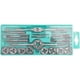 thumbnail image 2 of 20 Pcs Tapping Tool, Taps And Dies, Thread Screw Extractors, M3-m12 Steel, With Storage Case, 2 of 5