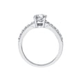 thumbnail image 2 of Diamond Engagement Ring in 14K White Gold (1 1/3 cttw, G-H, I2-I3), 2 of 3