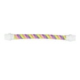 thumbnail image 2 of Colorful And Bendable Bird Rope Perch Cotton Rope ParakeetsStand Toy Ideal For Cockatiels Bird Rope Perch Colorful  Twisted Rope Bird Perch Bendable Cotton Rope Parakeets, 2 of 8
