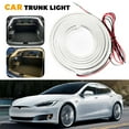 thumbnail image 3 of Daily Mix Store Trunk LED Light Strip for Car - Silicone Waterproof Neon Light Strip Embedded, Flexible Cutting Universal Auto Interior Lights Warm Cool White, 3 of 9