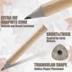 thumbnail image 3 of Wood pencil set for beginners 100pcs hexangular, 3 of 4